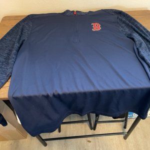 Light Weight Boston Red Sox 1/4 Zip Pullover